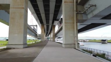 Tokyo Arakawa nehir yatağı, video klibi