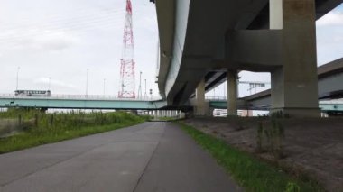 Tokyo Arakawa nehir yatağı, video klibi