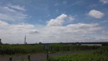 Tokyo Arakawa nehir yatağı, video klibi
