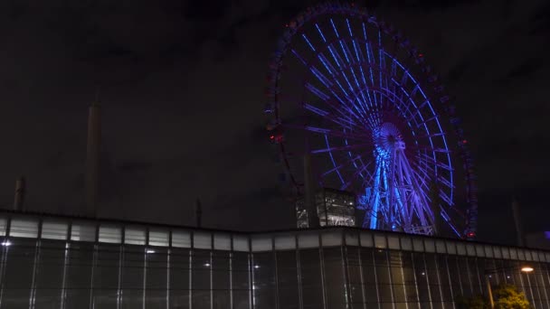 Odaiba Japan Tokyo Night View – stockvideo