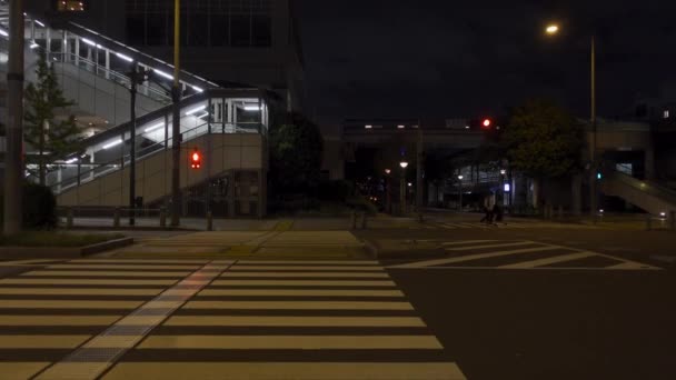 Odaiba Japan Tokyo Night View — 图库视频影像