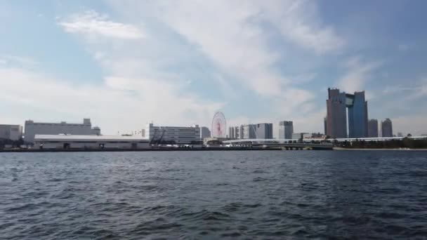 Tokyo Odaiba Landscape Video Clip — стокове відео