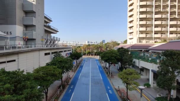 Tokio Odaiba Paisaje Video Clip — Vídeo de stock