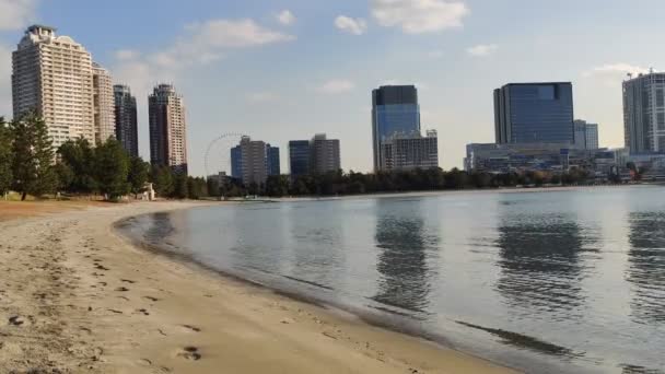 Tokyo Odaiba Landscape Video Clip — Stock Video