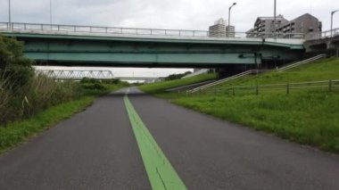 Tokyo Arakawa nehir yatağı, video klibi