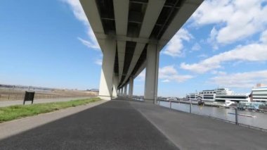 Arakawa Bisiklet Yolu Japonya Tokyo