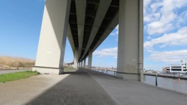 Arakawa Bisiklet Yolu Japonya Tokyo