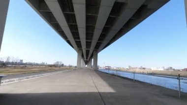 Arakawa Bisiklet Yolu Japonya Tokyo