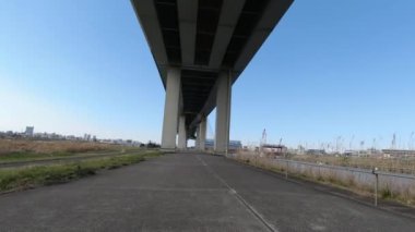Arakawa Bisiklet Yolu Japonya Tokyo