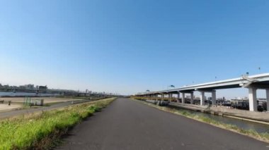 Arakawa Bisiklet Yolu Japonya Tokyo