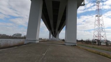 Arakawa Bisiklet Yolu Japonya Tokyo