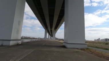 Arakawa Bisiklet Yolu Japonya Tokyo