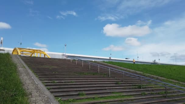 Tokyo Arakawa Riverbed Video Clip — Stock Video