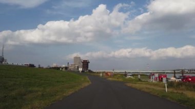 Arakawa Bisiklet Yolu Japonya Tokyo