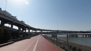 Arakawa Bisiklet Yolu Japonya Tokyo