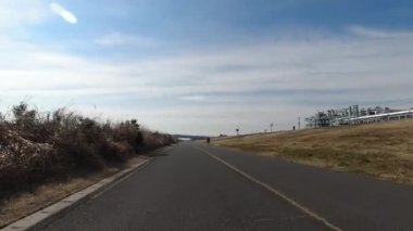 Arakawa Bisiklet Yolu Japonya Tokyo