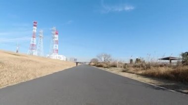 Arakawa Bisiklet Yolu Japonya Tokyo