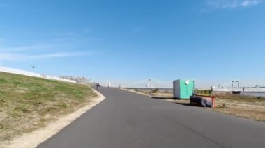 Arakawa Bisiklet Yolu Japonya Tokyo