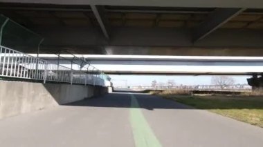 Arakawa Bisiklet Yolu Japonya Tokyo