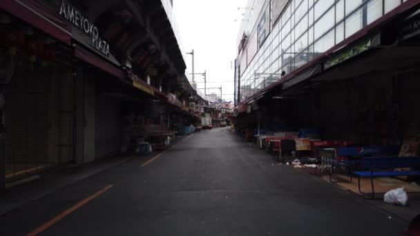 Ameyoko Shopping Street Japonia Tokio — Wideo stockowe