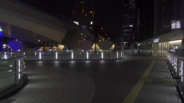 Shibuya Japonya 'da, Tokyo Gece Manzarası
