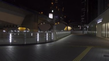 Shibuya Japonya 'da, Tokyo Gece Manzarası