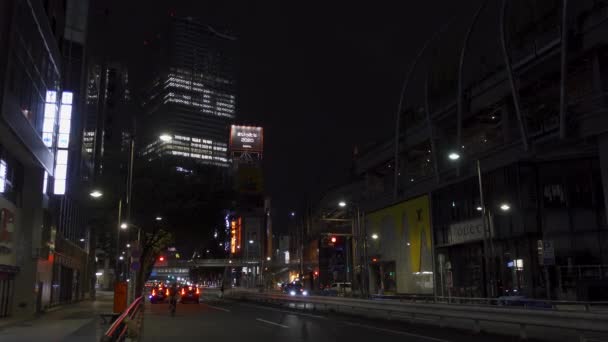 Shibuya Japan Tokyo Night View — Stock Video
