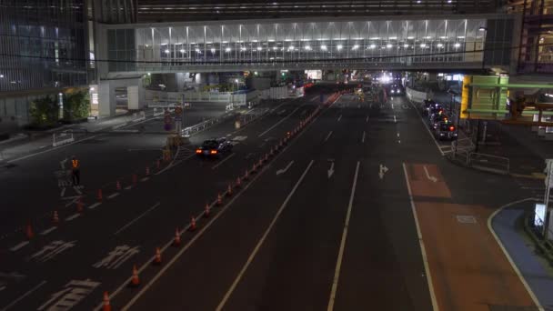 Shibuya Japonii Tokyo Night View — Wideo stockowe