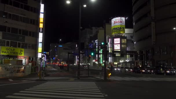 Shinjuku Japon Tokyo Night View — Video