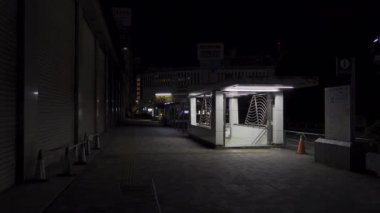 Shinjuku Japonya 'da, Tokyo Gece Manzarası