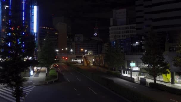 Shinjuku Japonsku Tokyo Night View — Stock video