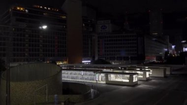 Shinjuku Japonya 'da, Tokyo Gece Manzarası