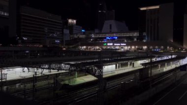 Shinjuku Japonya 'da, Tokyo Gece Manzarası
