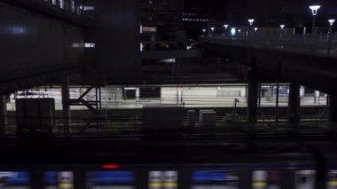Shinjuku Japonya 'da, Tokyo Gece Manzarası