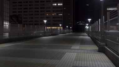 Shinjuku Japonya 'da, Tokyo Gece Manzarası