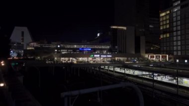 Shinjuku Japonya 'da, Tokyo Gece Manzarası