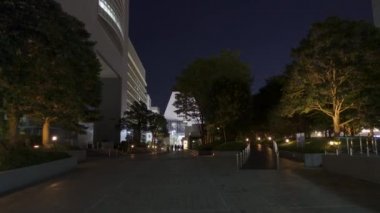 Shinjuku Japonya 'da, Tokyo Gece Manzarası