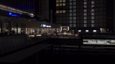 Shinjuku Japonya 'da, Tokyo Gece Manzarası