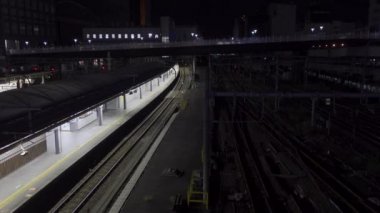 Shinjuku Japonya 'da, Tokyo Gece Manzarası