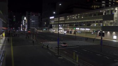 Shinjuku Japonya 'da, Tokyo Gece Manzarası