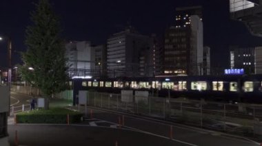 Shinjuku Japonya 'da, Tokyo Gece Manzarası