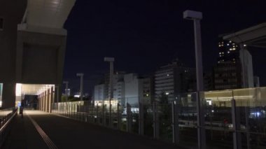 Shinjuku Japonya 'da, Tokyo Gece Manzarası