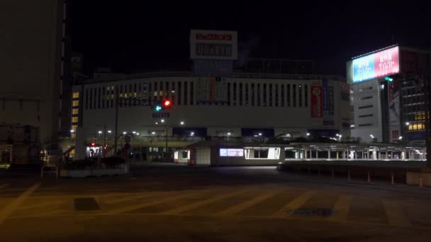 日本新宿 东京夜景 — 图库视频影像