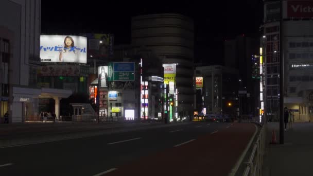 Shinjuku Japan Tokyo Night View — Stockvideo