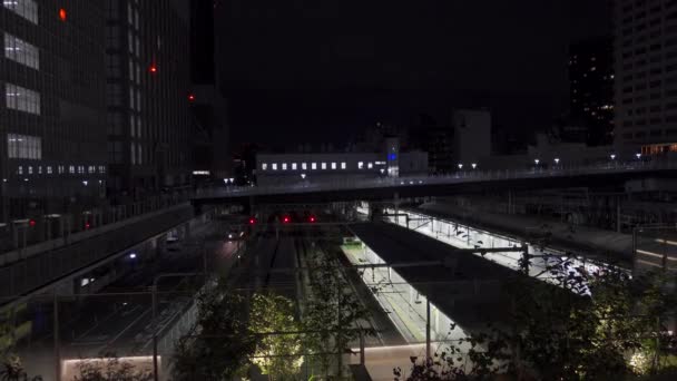 Shinjuku Japão Tokyo Night View — Vídeo de Stock