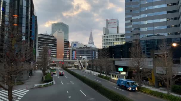 신주쿠 도쿄의 풍경의 — 비디오