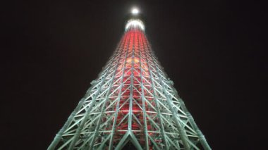 Tokyo Gökyüzü Ağacı Gece Görünümü