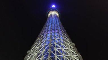 Tokyo Gökyüzü Ağacı Gece Görünümü