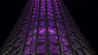 Tokyo Gökyüzü Ağacı Gece Görünümü