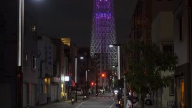 Tokyo Gökyüzü Ağacı Gece Görünümü